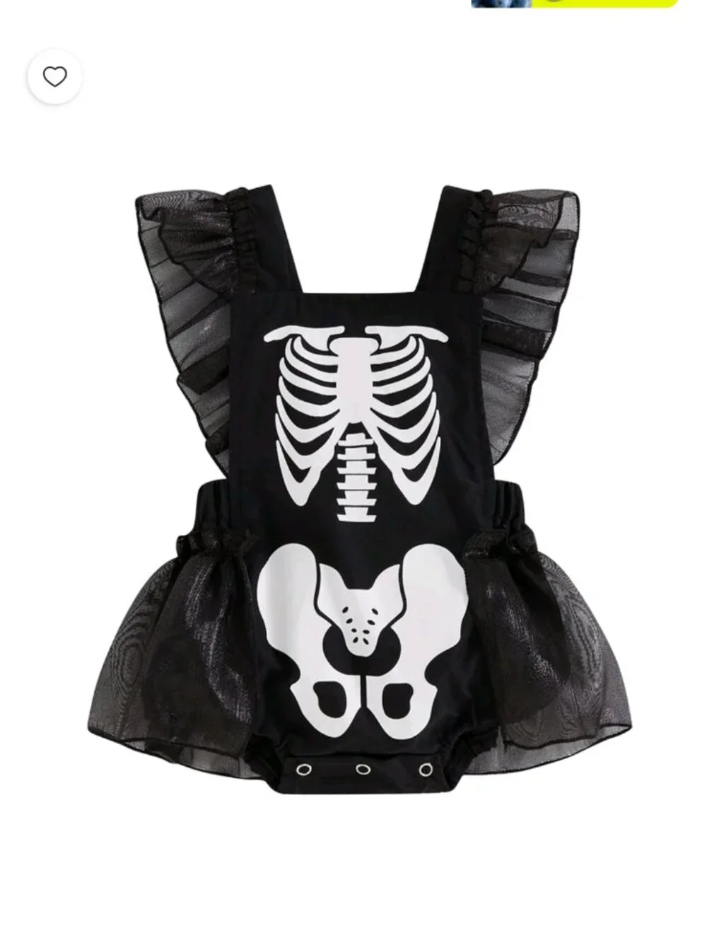 Baby Skeleton Costume